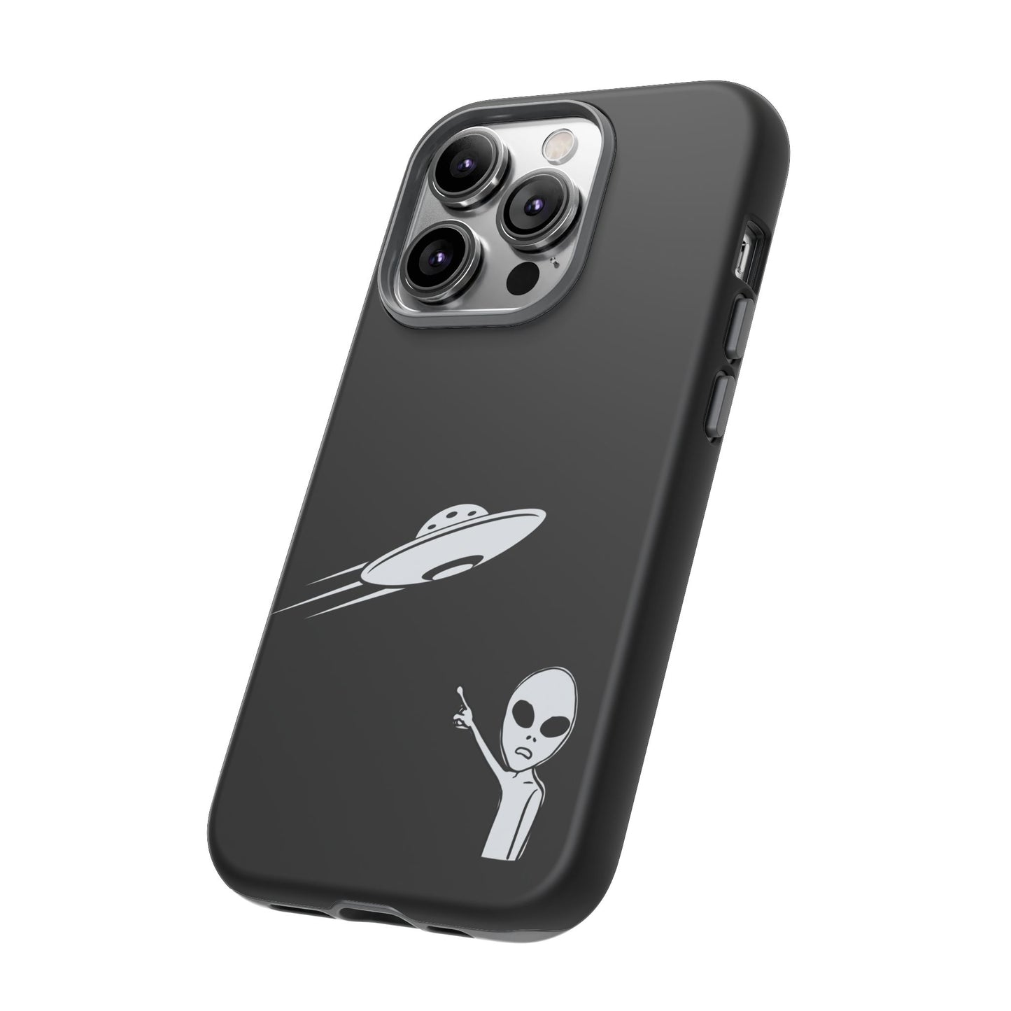 Alien UFO Phone Case, Supernatural Space Design, Sci Fi Aesthetic iPhone Samsung Pixel Cover