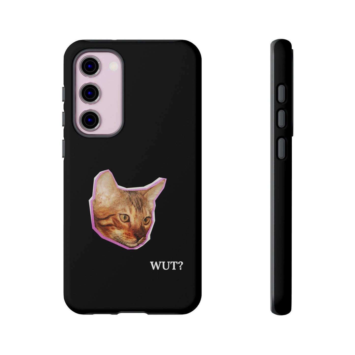 Funny Cat Meme Phone Case - iPhone, Galaxy, Pixel