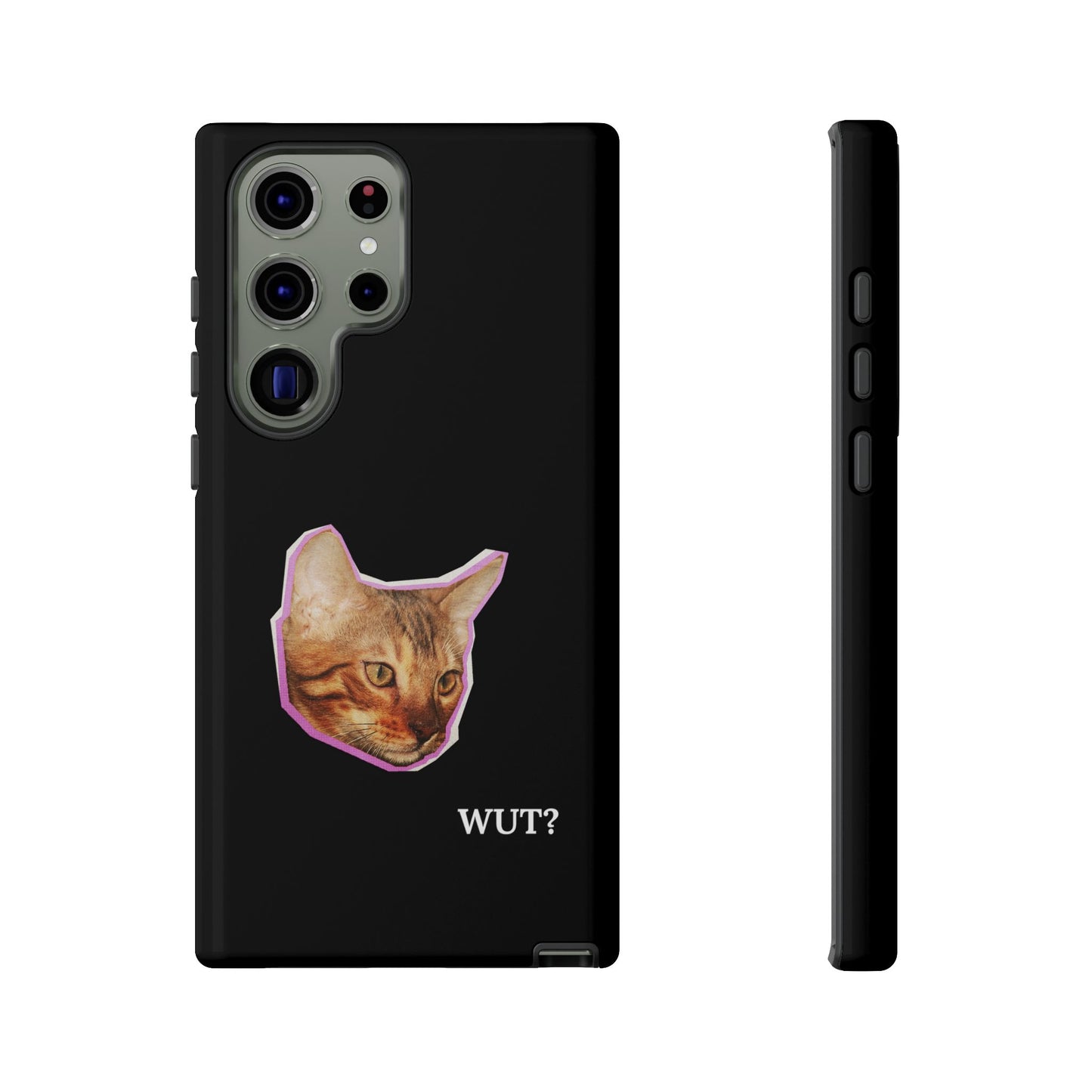 Funny Cat Meme Phone Case - iPhone, Galaxy, Pixel