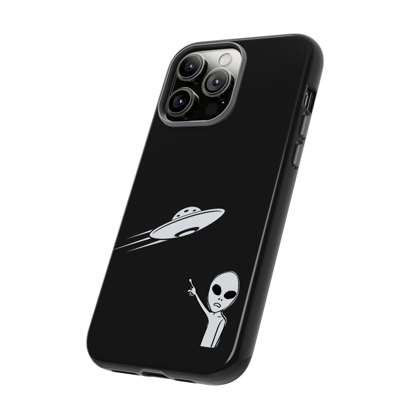 Alien UFO Phone Case, Supernatural Space Design, Sci Fi Aesthetic iPhone Samsung Pixel Cover