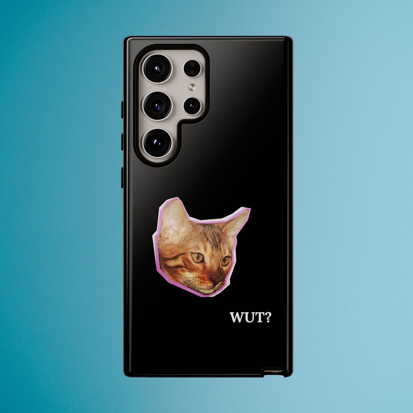 Funny Cat Meme Phone Case - iPhone, Galaxy, Pixel