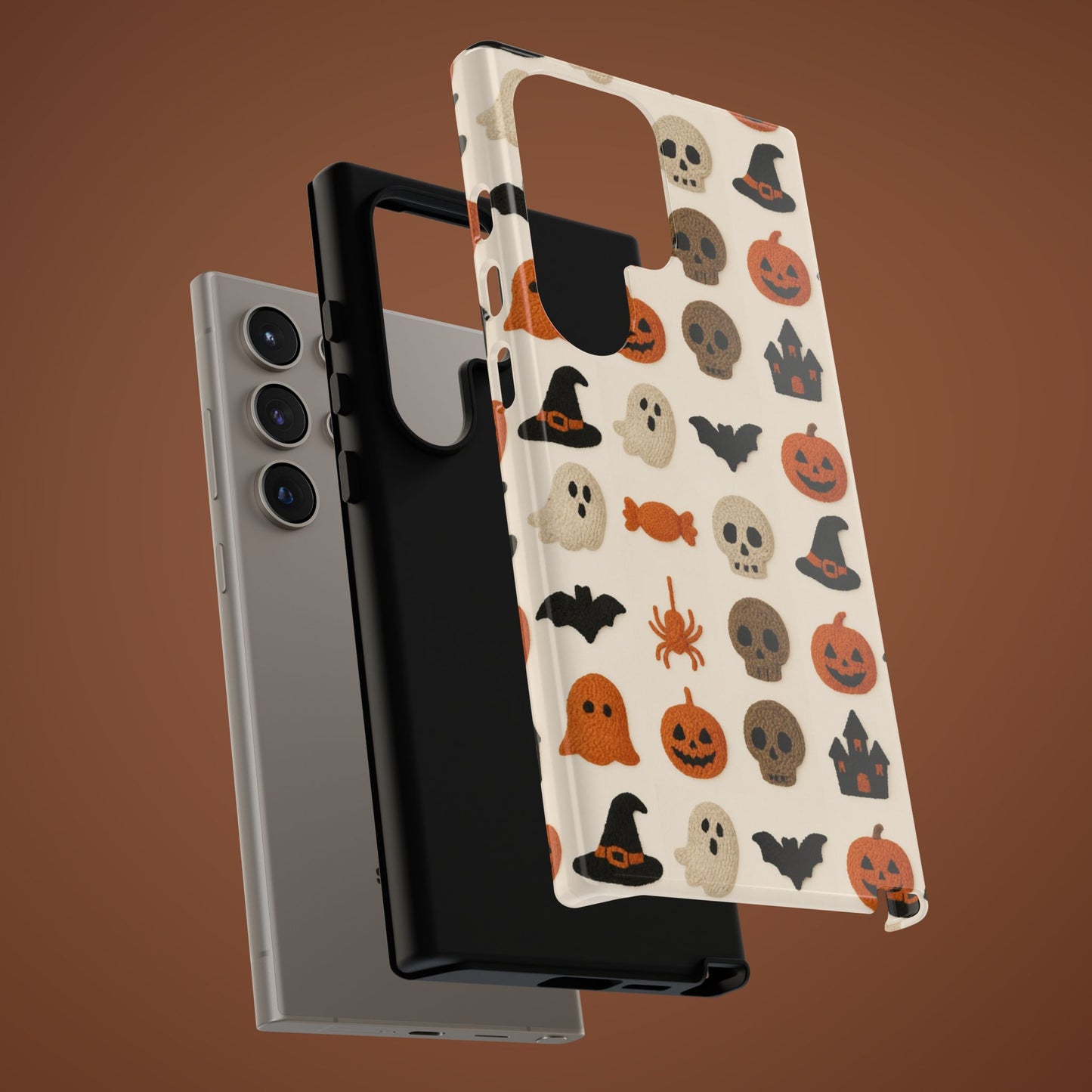 Spooky Pattern Cover-  iPhone Samsung Pixel Case