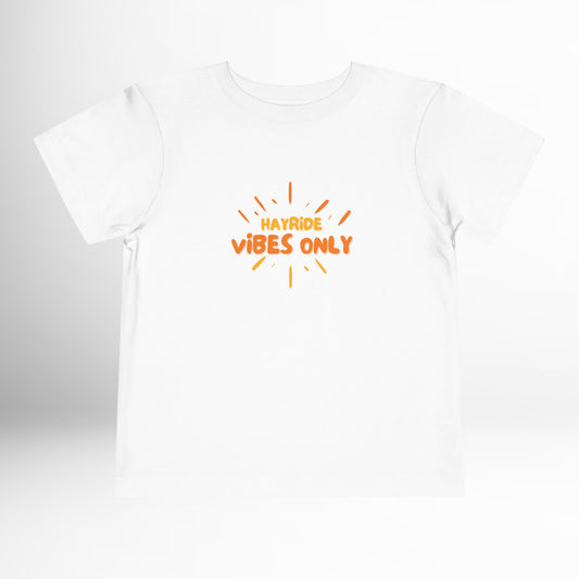 Hayride Vibes Toddler T-Shirt - Fall Festival Kids Tee