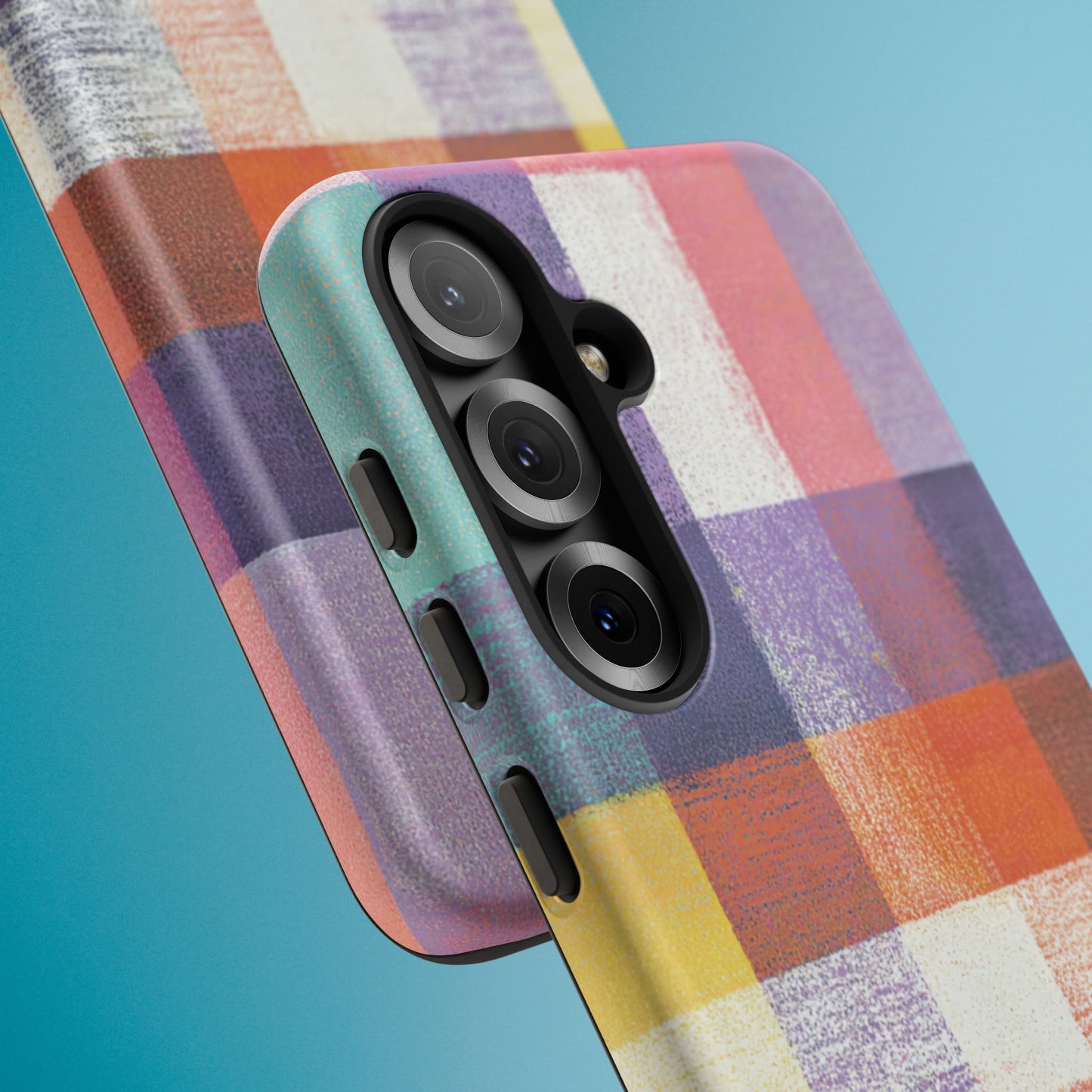 Colorful Plaid Phone Case - iPhone, Galaxy and Pixel Models