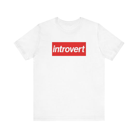 Introvert T-Shirt Funny Anti-Social Graphic Tee, Sarcastic Introvert Gift Shirt, Relatable Everyday Humor Tee