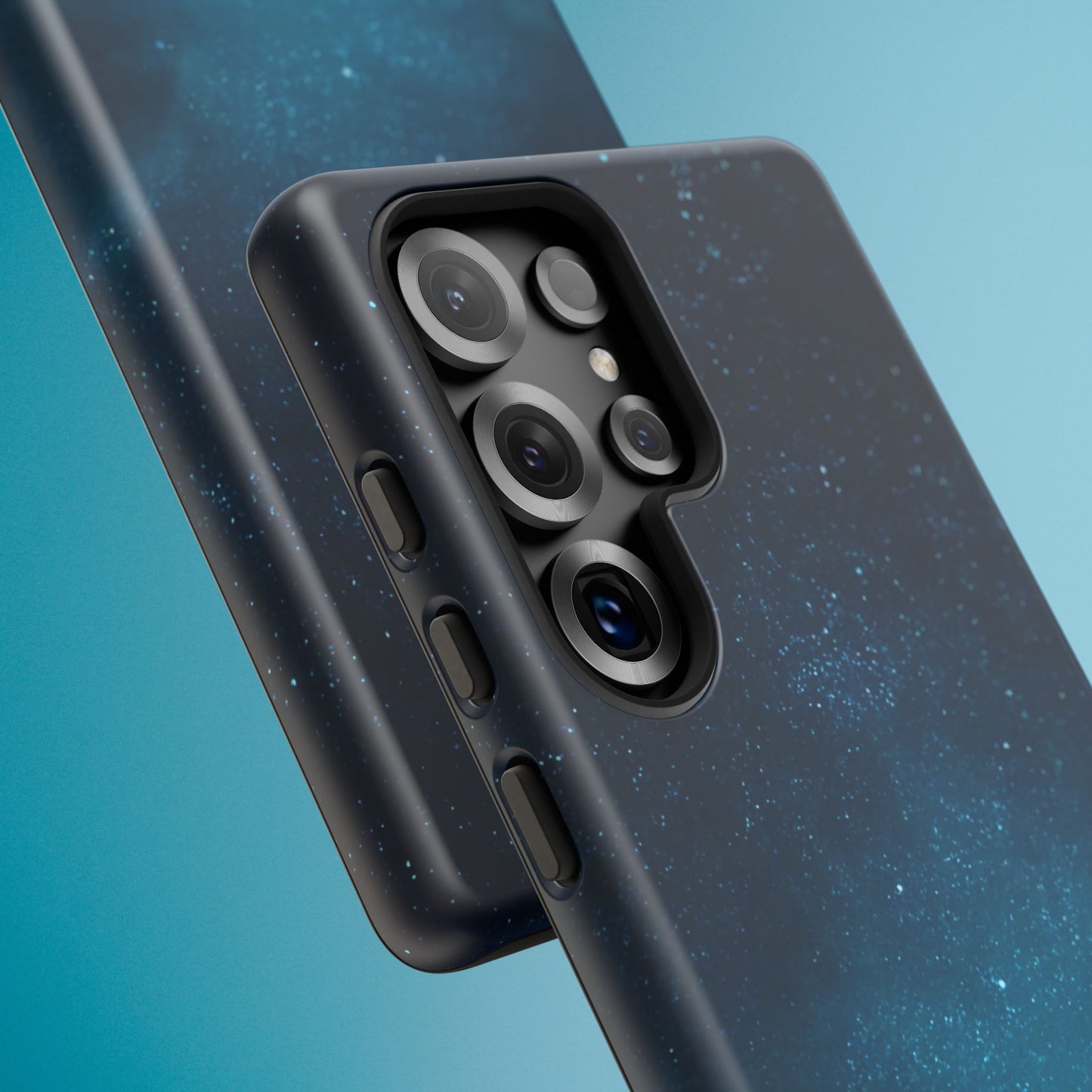 Dark Starry Night Phone Case - Winter Theme Phone Cover for iPhone, Pixel and Samsung Galaxy Models