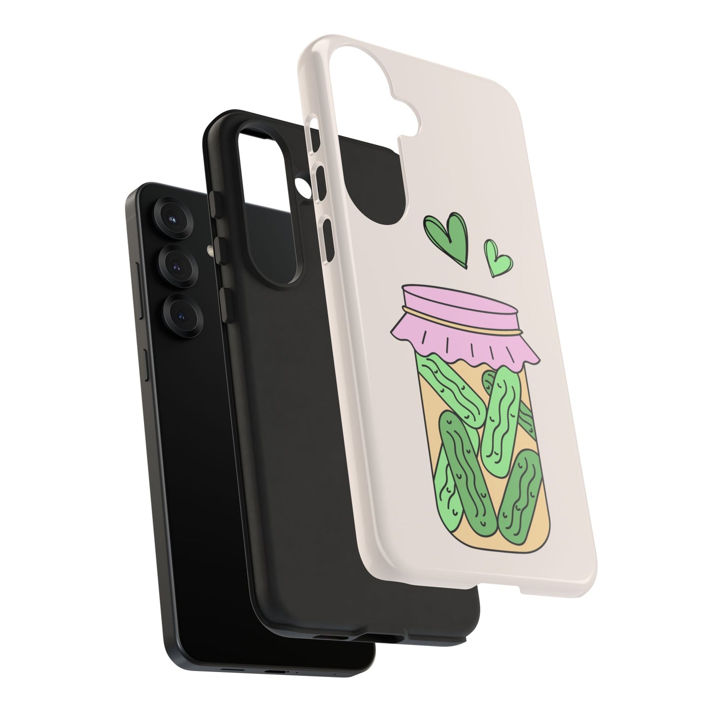 Pickle Jar Phone Case: iPhone, Pixel and Galaxy