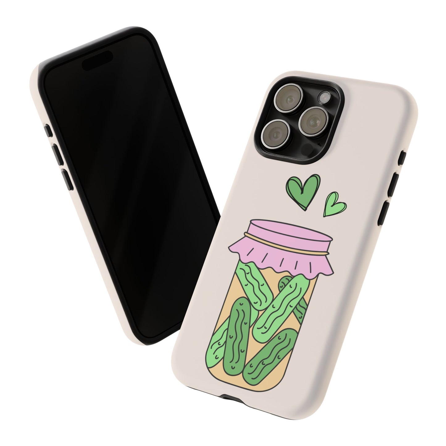 Pickle Jar Phone Case: iPhone, Pixel and Galaxy