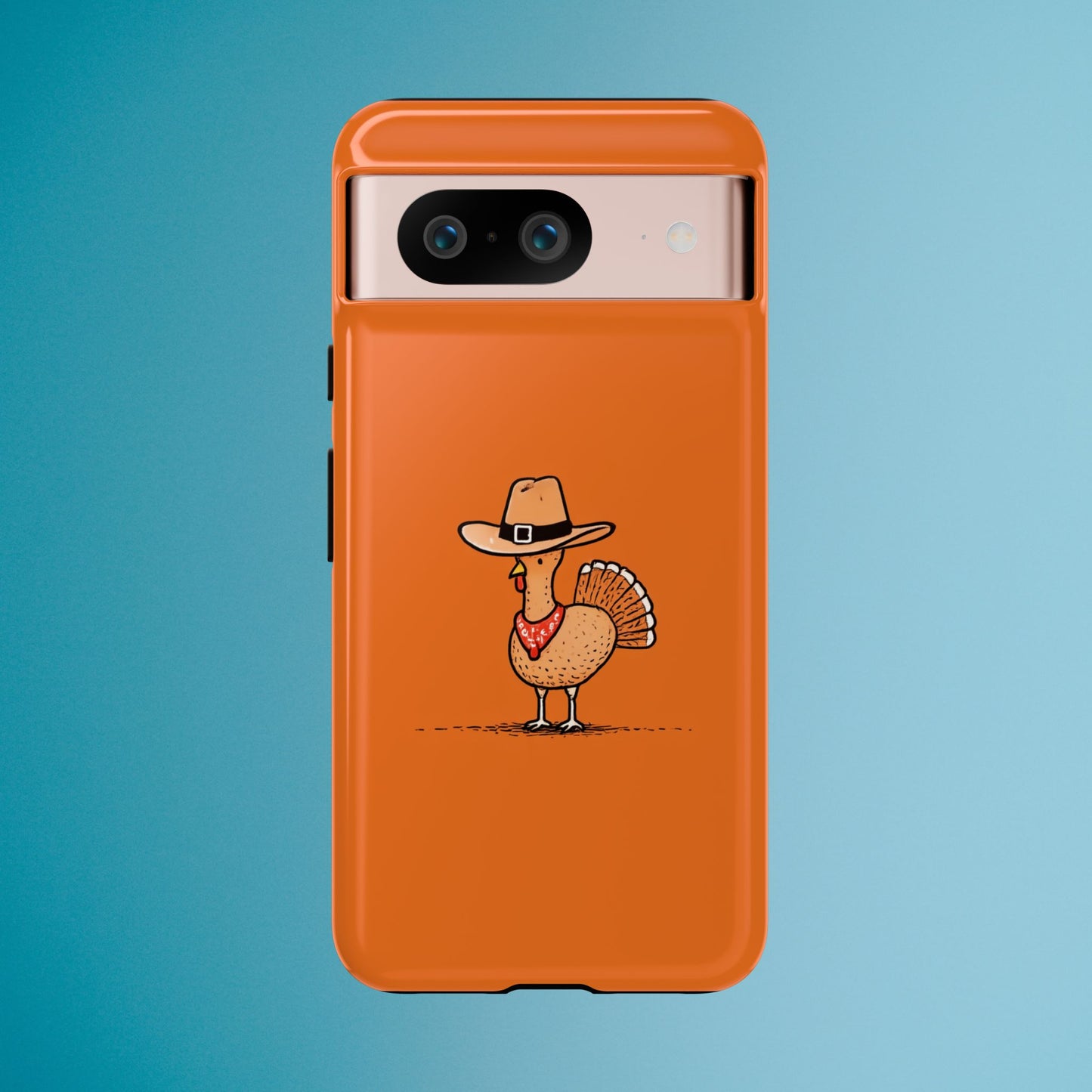 Turkey Phone Case, Funny Thanksgiving Cover, Autumn Fall Design iPhone Samsung Pixel