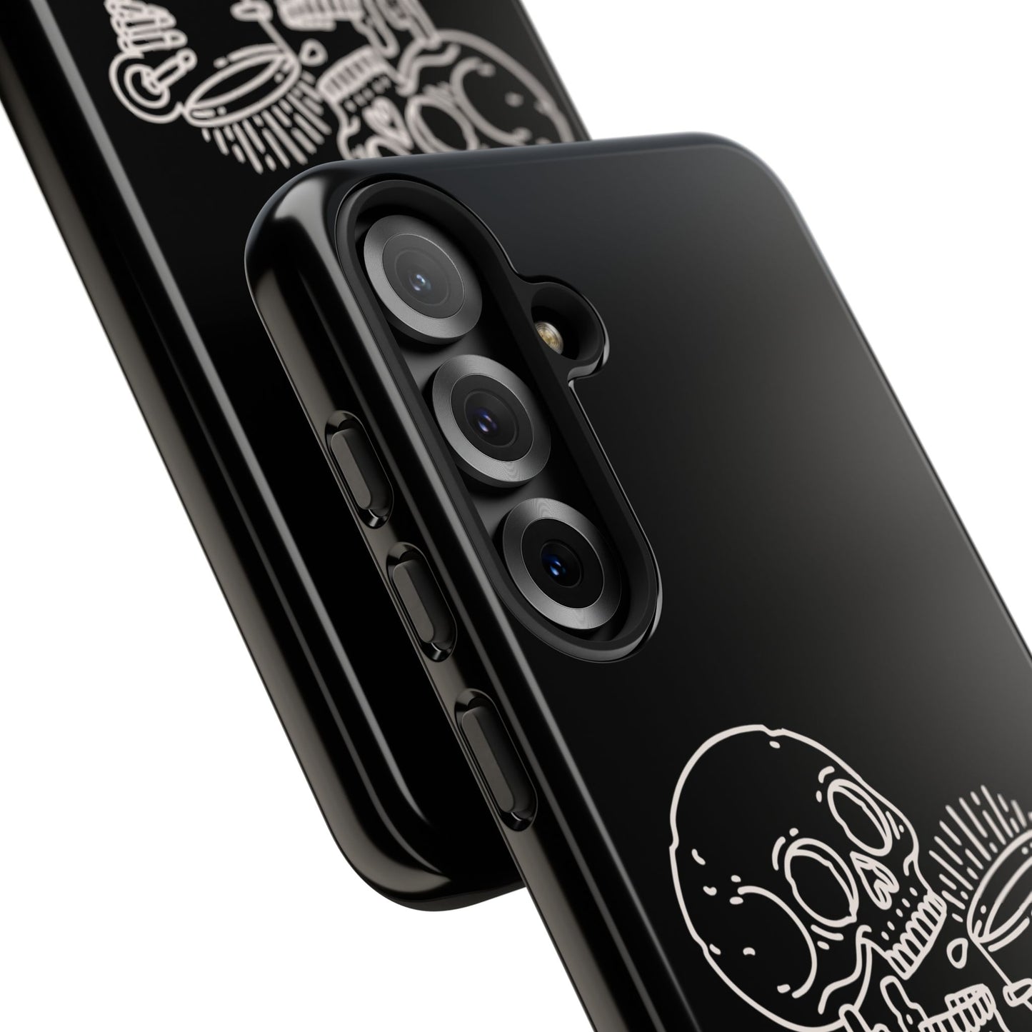 Skull Coffee Phone Case Gothic iPhone, Samsung,!Pixel