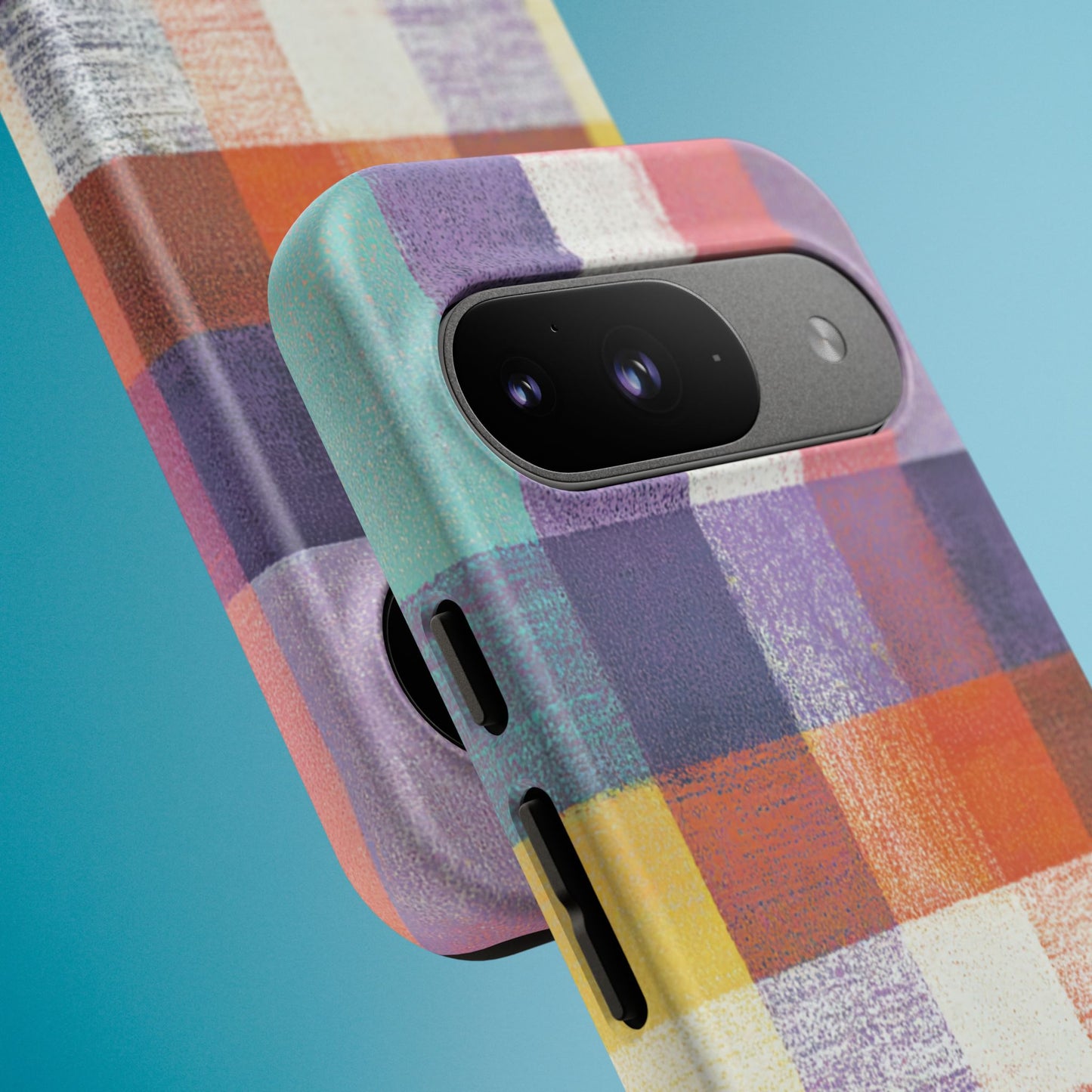 Colorful Plaid Phone Case - iPhone, Galaxy and Pixel Models