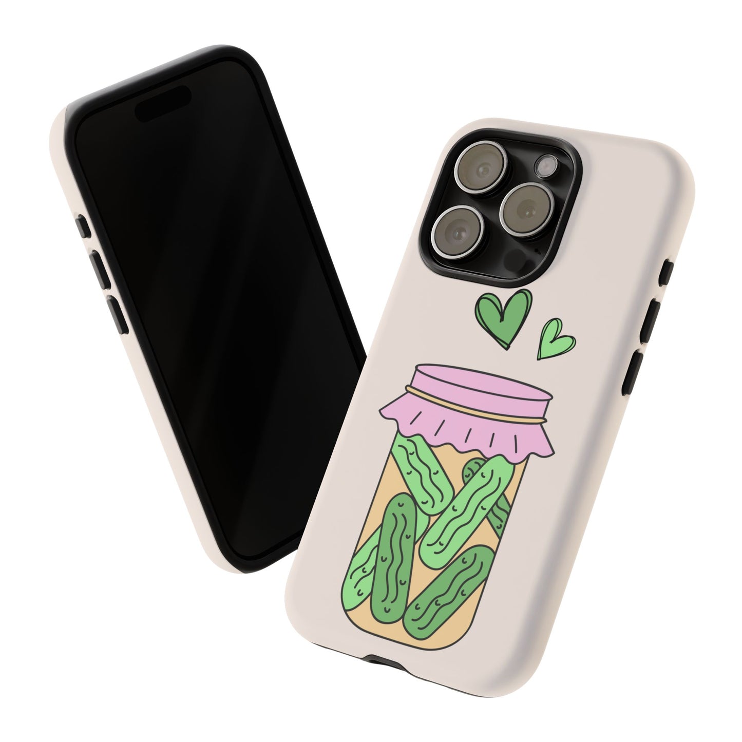 Pickle Jar Phone Case: iPhone, Pixel and Galaxy