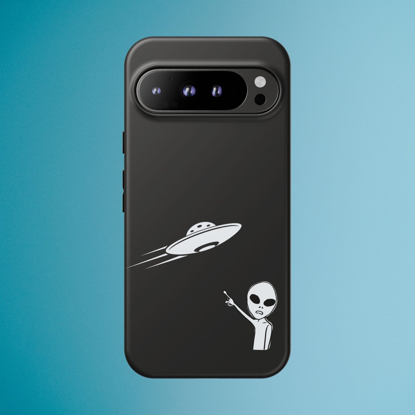 Alien UFO Phone Case, Supernatural Space Design, Sci Fi Aesthetic iPhone Samsung Pixel Cover