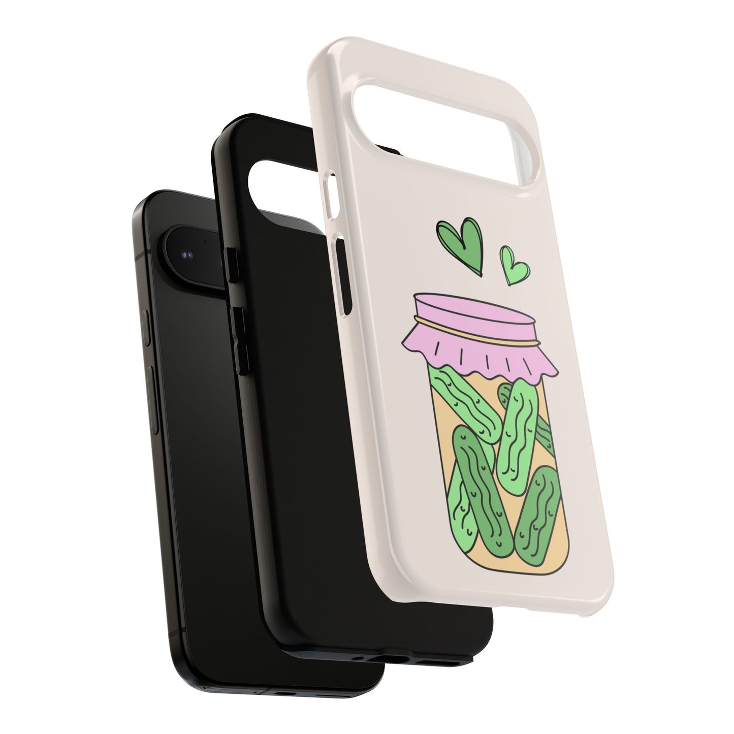 Pickle Jar Phone Case: iPhone, Pixel and Galaxy