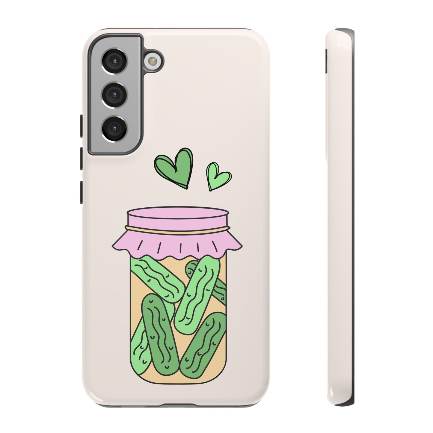 Pickle Jar Phone Case: iPhone, Pixel and Galaxy