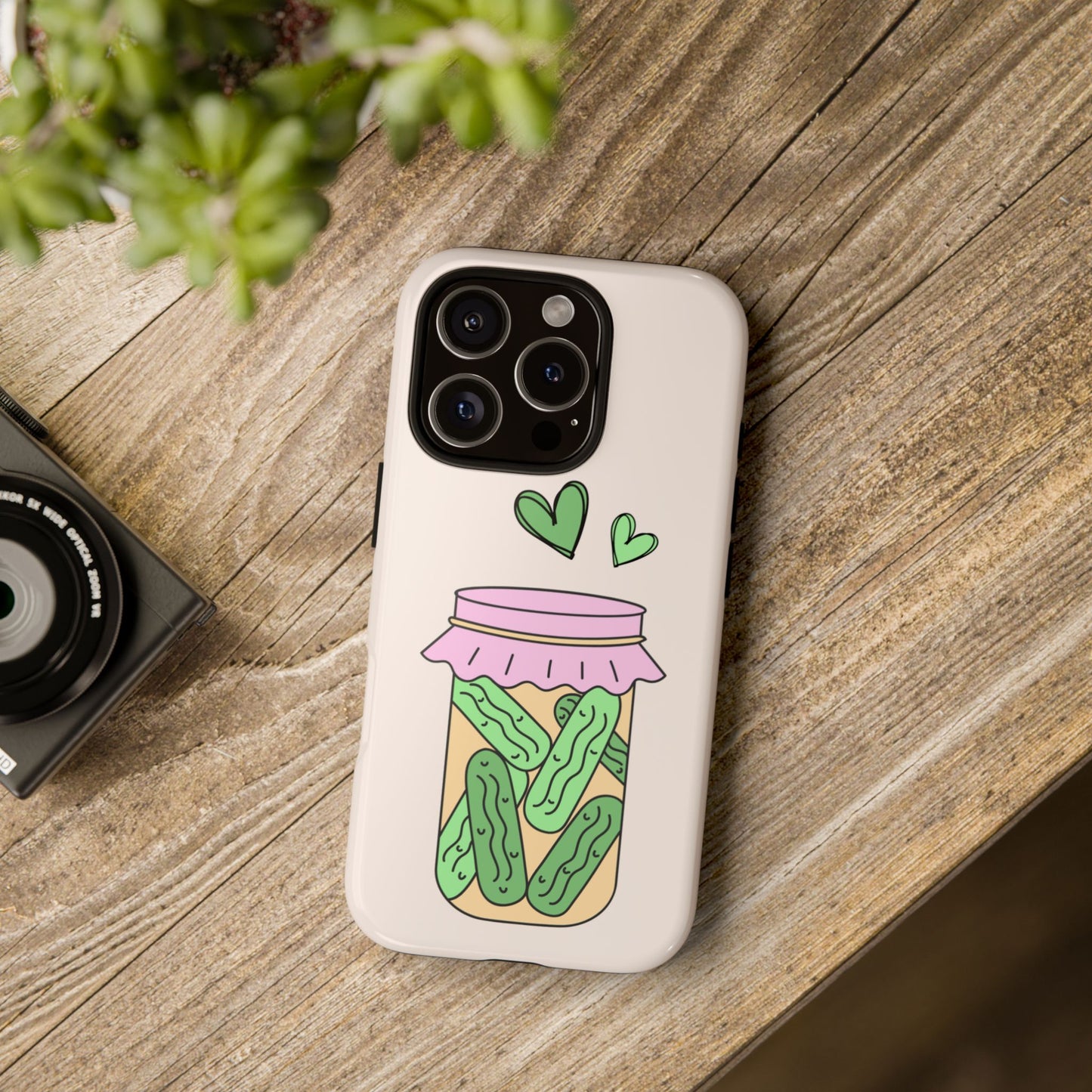 Pickle Jar Phone Case: iPhone, Pixel and Galaxy