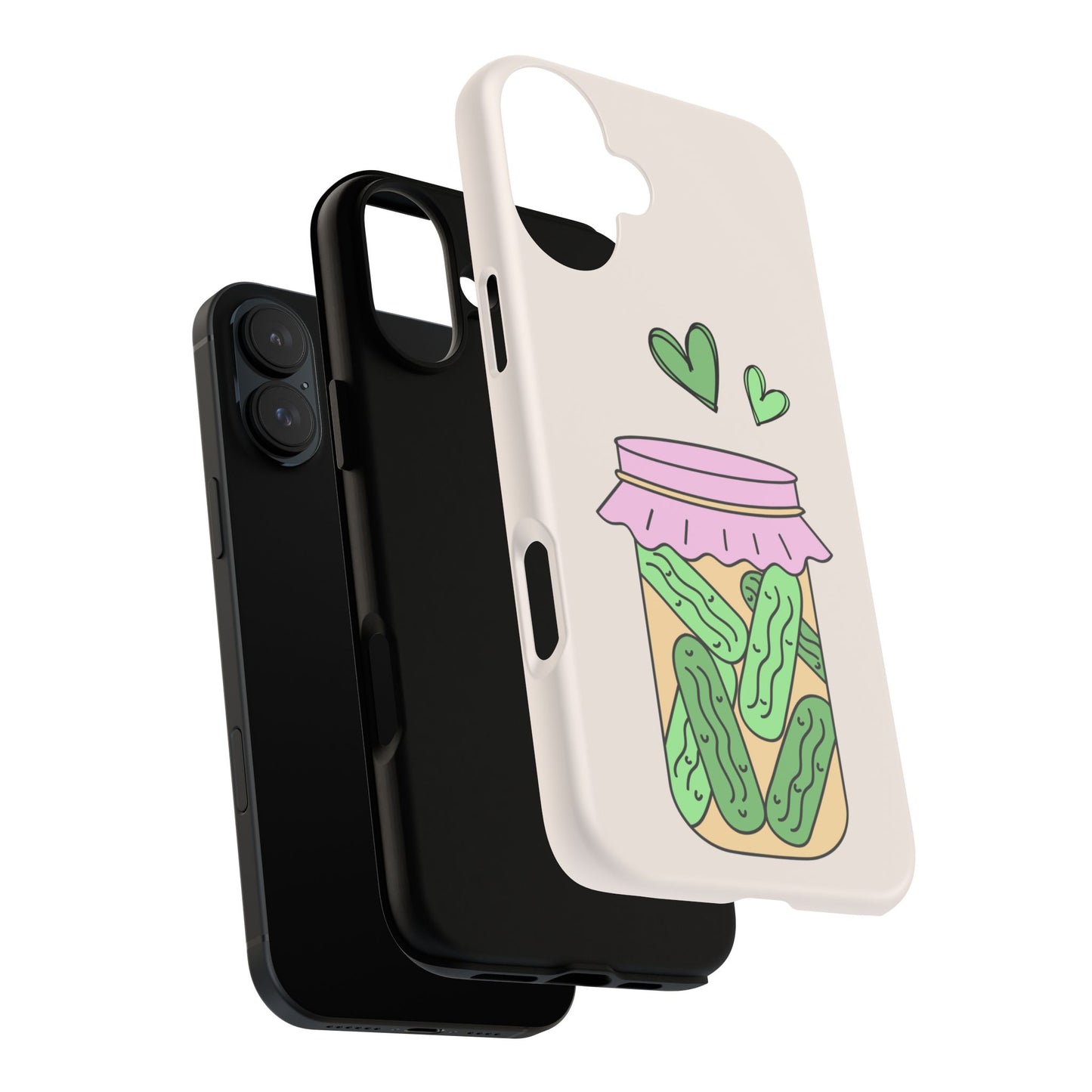 Pickle Jar Phone Case: iPhone, Pixel and Galaxy