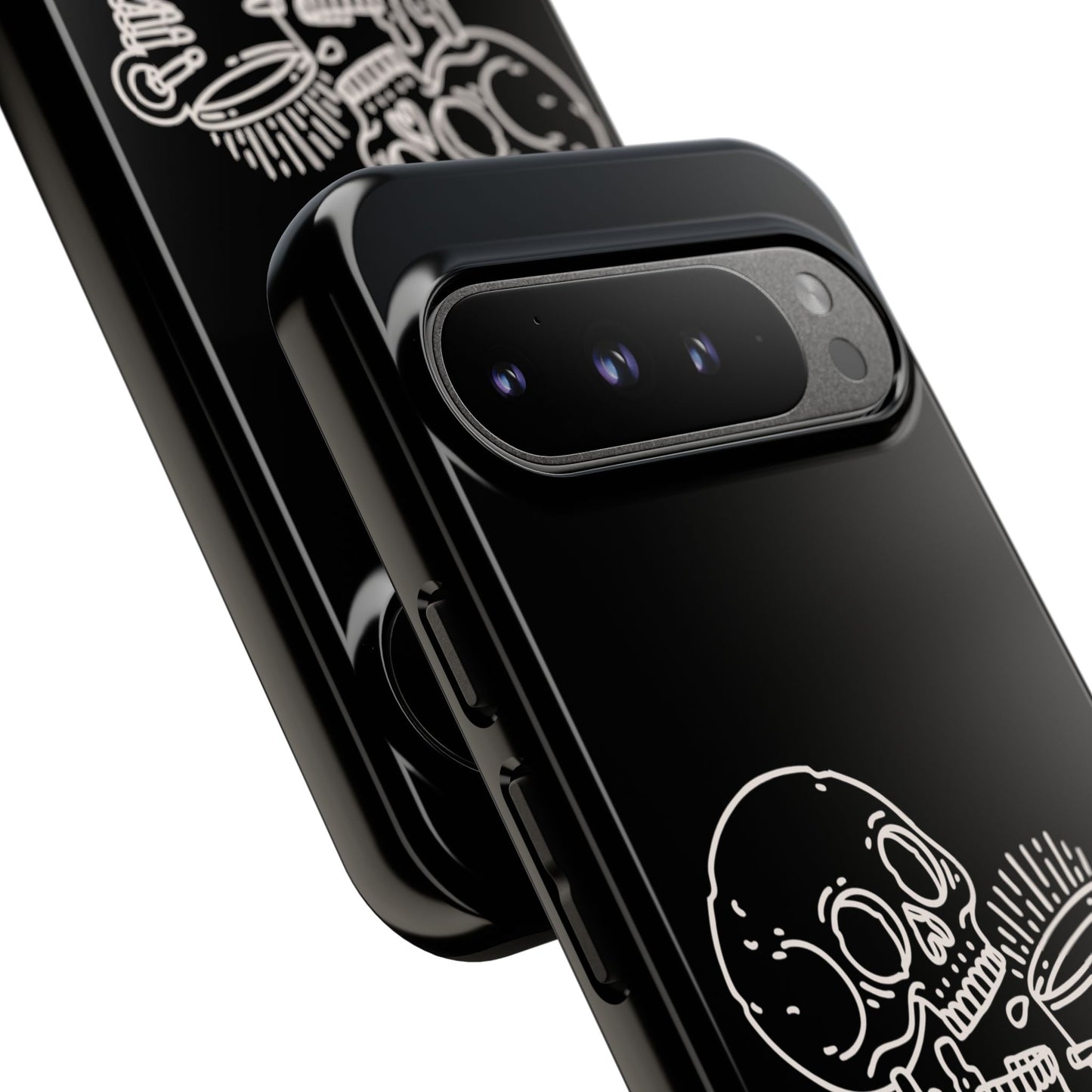 Skull Coffee Phone Case Gothic iPhone, Samsung,!Pixel