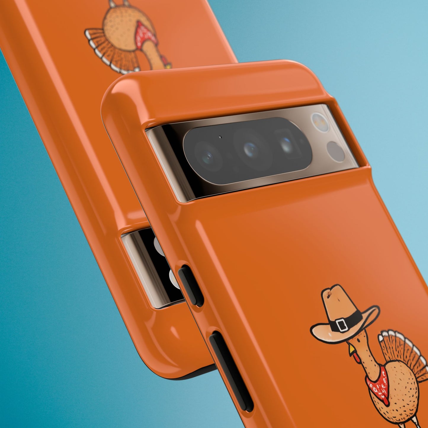 Turkey Phone Case, Funny Thanksgiving Cover, Autumn Fall Design iPhone Samsung Pixel