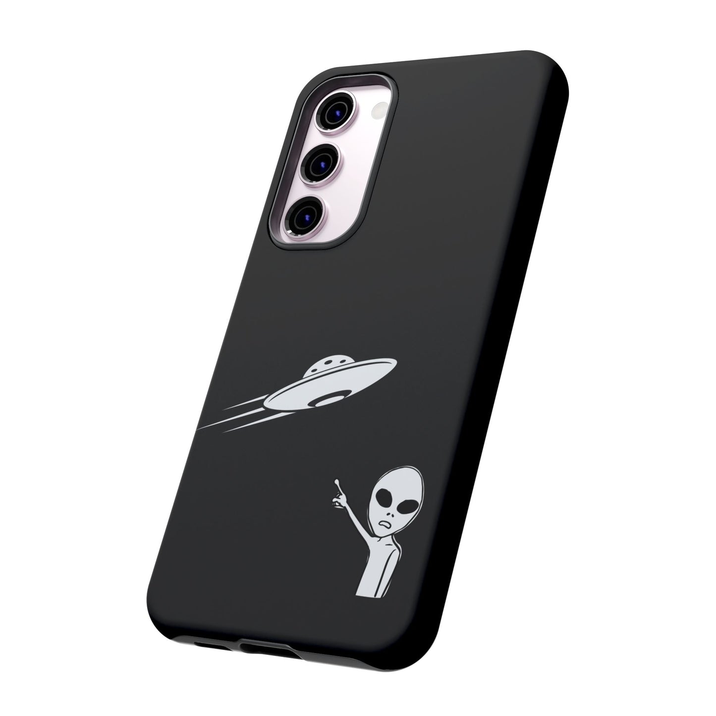 Alien UFO Phone Case, Supernatural Space Design, Sci Fi Aesthetic iPhone Samsung Pixel Cover