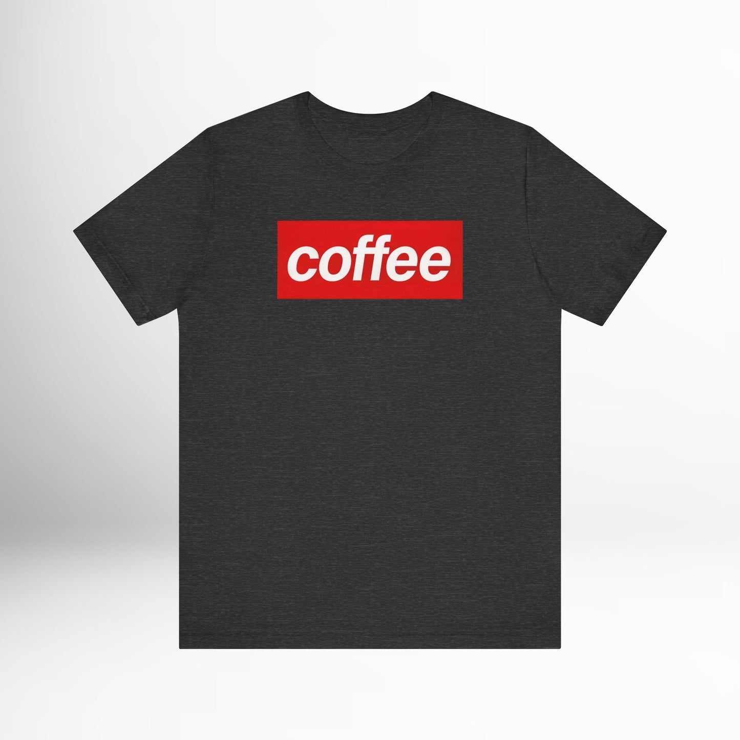 Coffee T-Shirt Minimalist Coffee Lover Graphic Tee, Funny Barista Shirt, Streetwear Style Coffee Gift