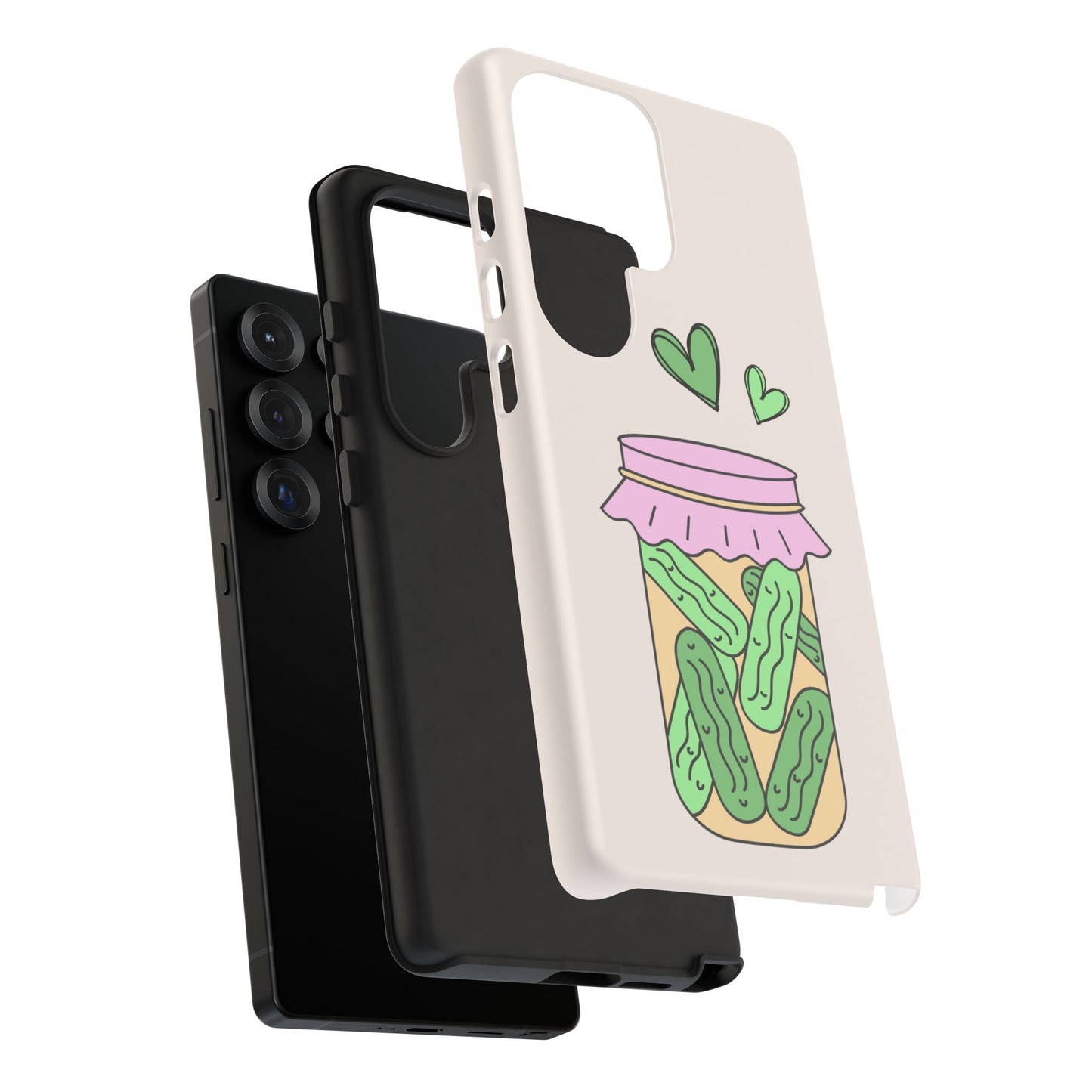 Pickle Jar Phone Case: iPhone, Pixel and Galaxy