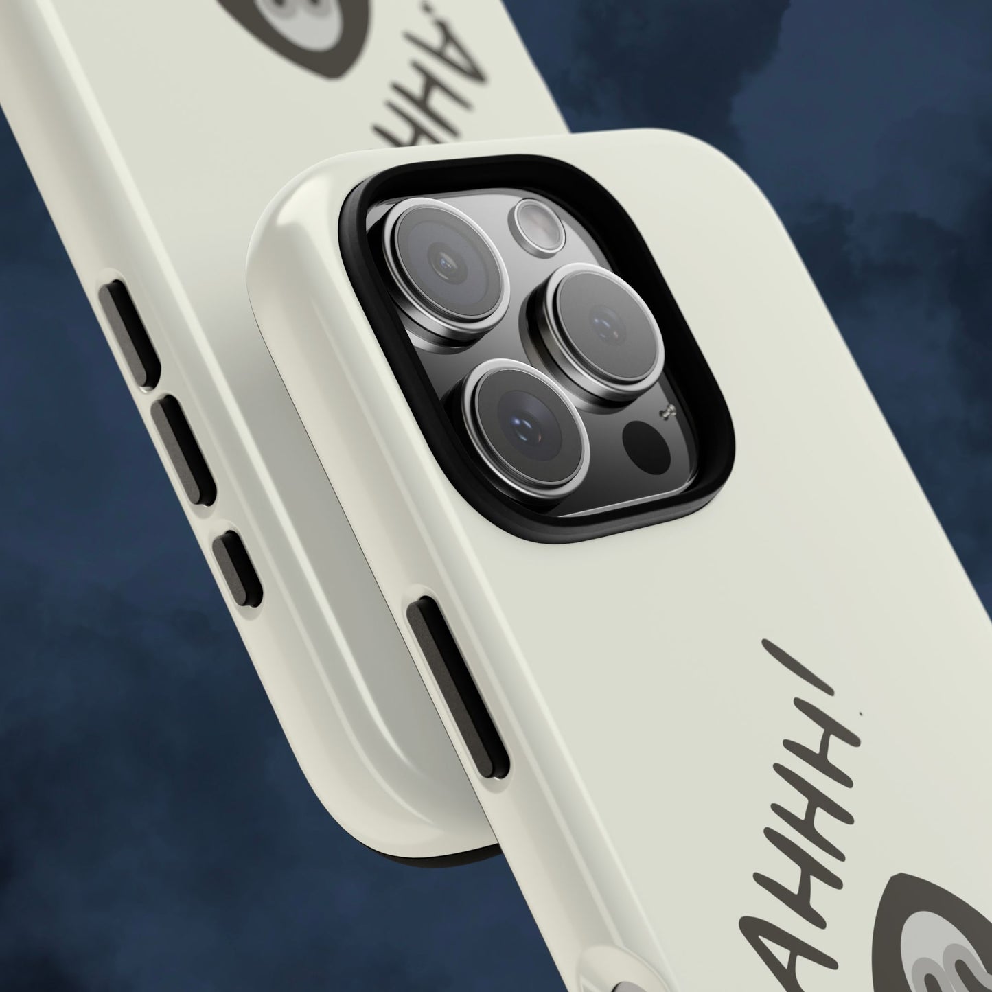 Ghostface Phone Case: Horror Movie Parody iPhone Samsung Pixel Cover