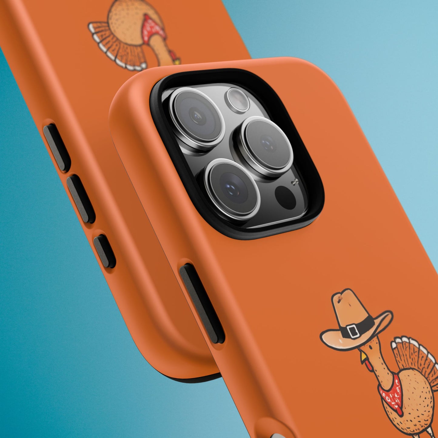 Turkey Phone Case, Funny Thanksgiving Cover, Autumn Fall Design iPhone Samsung Pixel