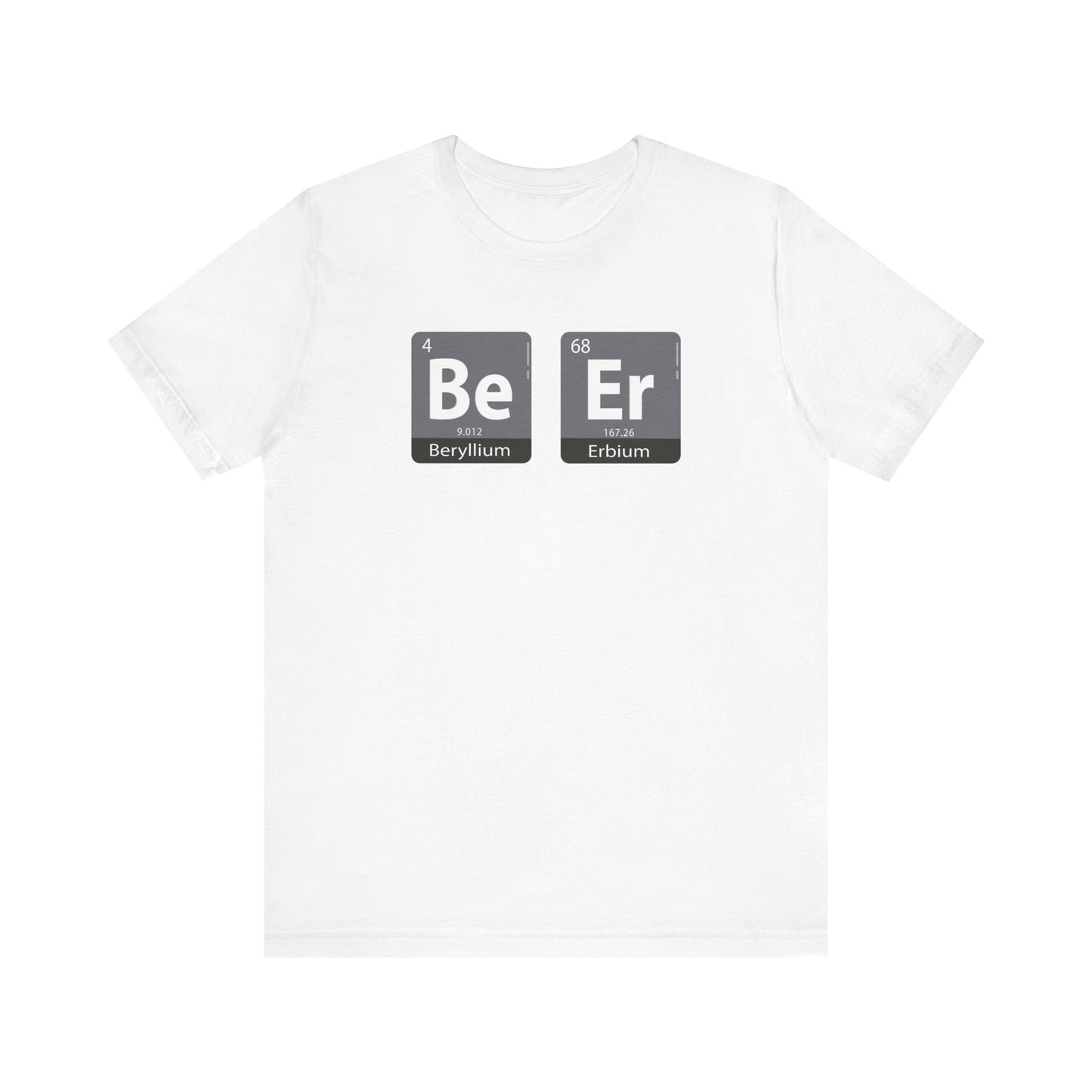 Funny Beer Periodic Table T-Shirt | Science Chemistry Graphic Tee for Men | Nerdy Beer Gift Shirt | Drinking Party Top