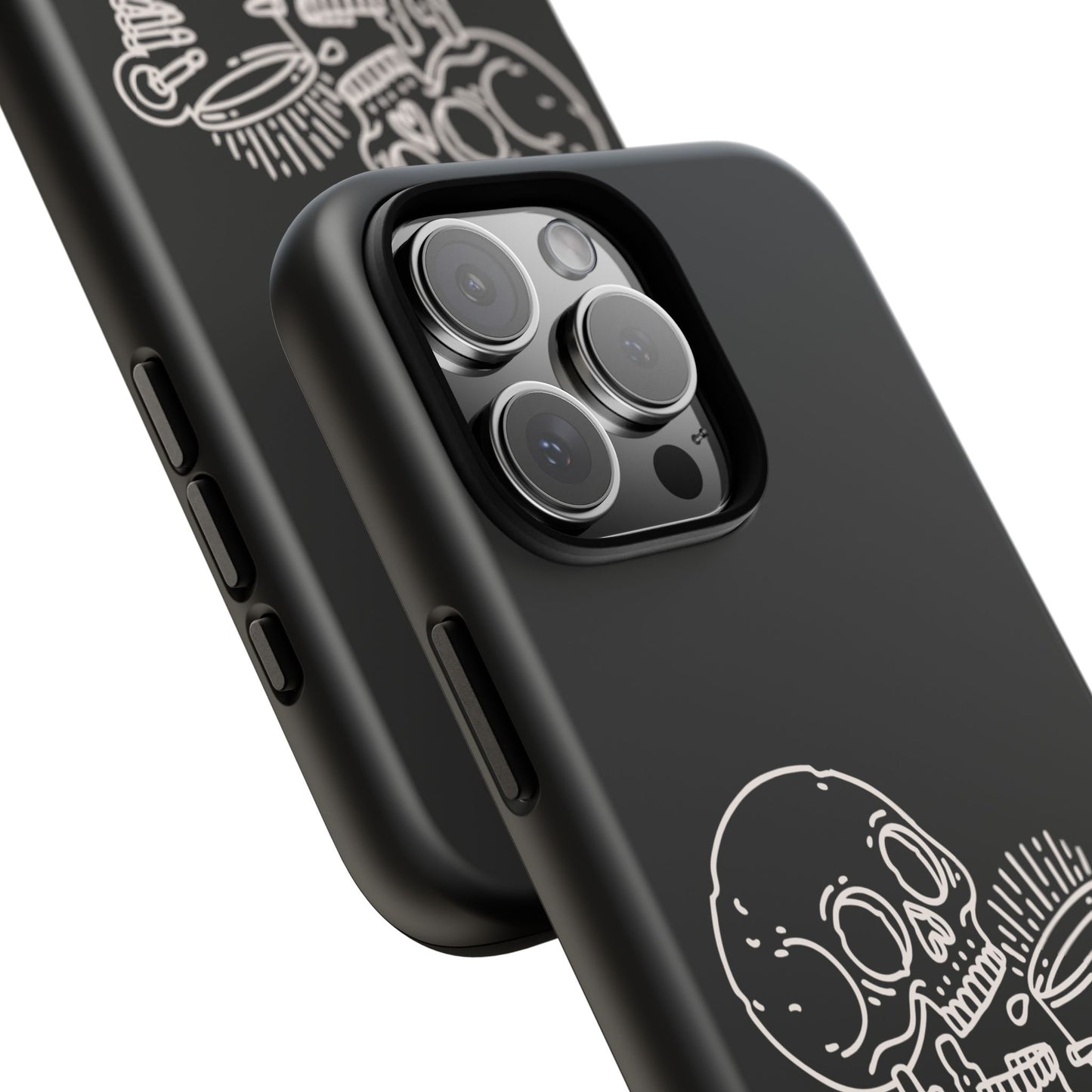 Skull Coffee Phone Case Gothic iPhone, Samsung,!Pixel