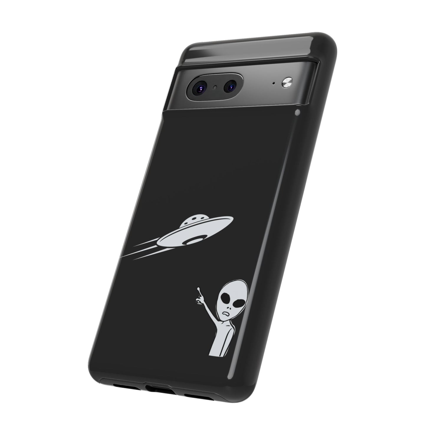 Alien UFO Phone Case, Supernatural Space Design, Sci Fi Aesthetic iPhone Samsung Pixel Cover