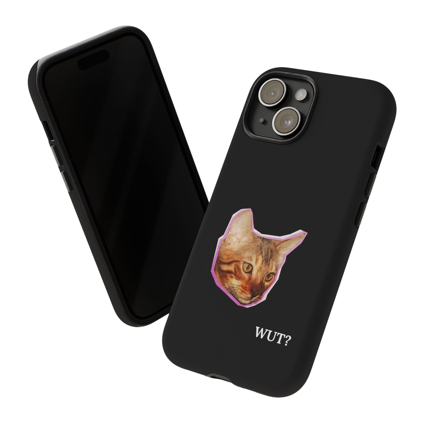 Funny Cat Meme Phone Case - iPhone, Galaxy, Pixel