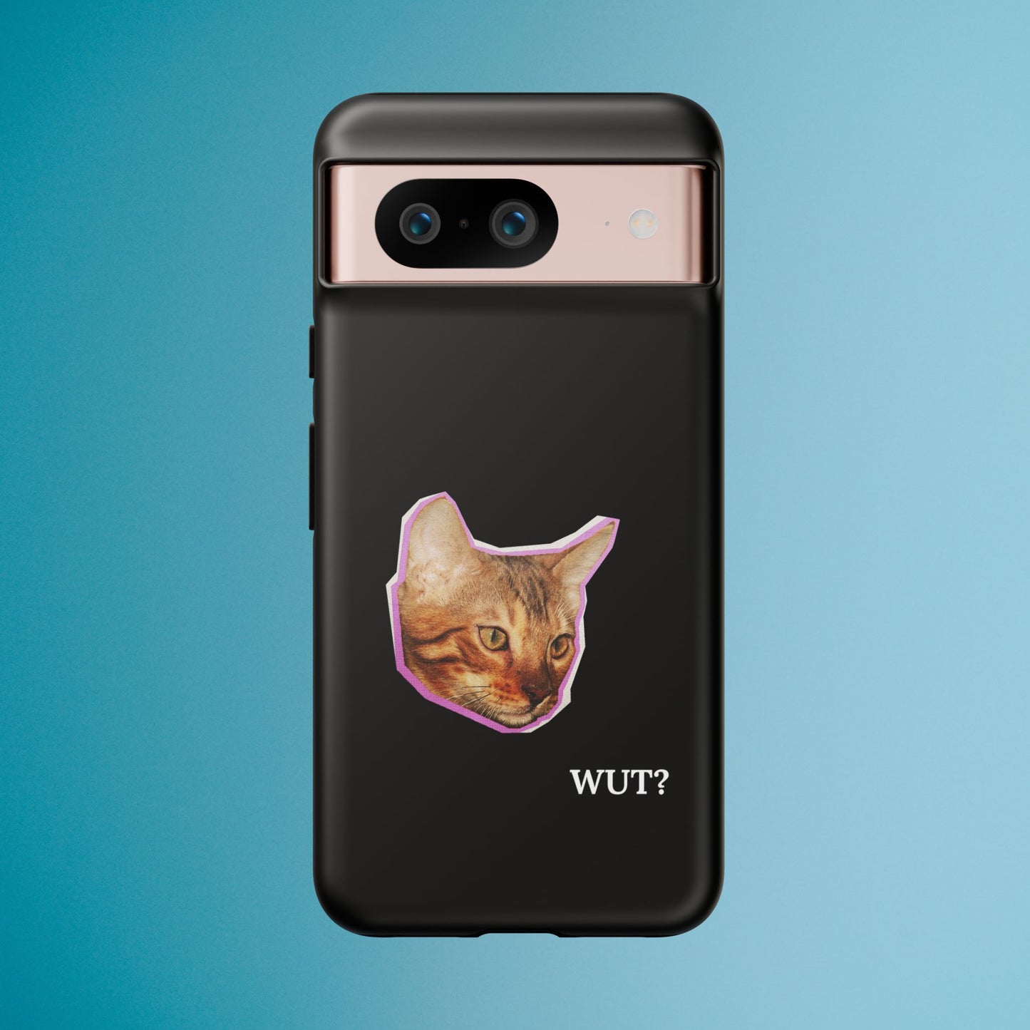 Funny Cat Meme Phone Case - iPhone, Galaxy, Pixel