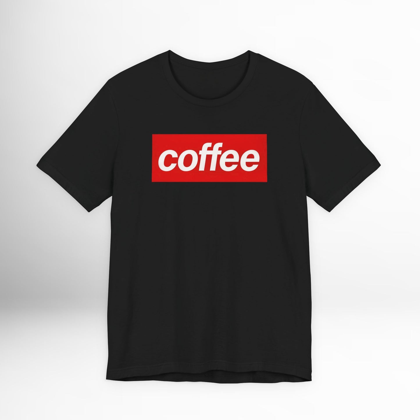 Coffee T-Shirt Minimalist Coffee Lover Graphic Tee, Funny Barista Shirt, Streetwear Style Coffee Gift