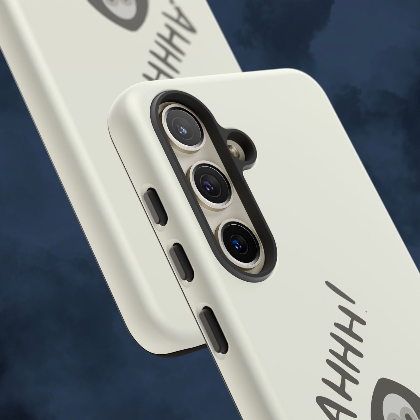 Ghostface Phone Case: Horror Movie Parody iPhone Samsung Pixel Cover