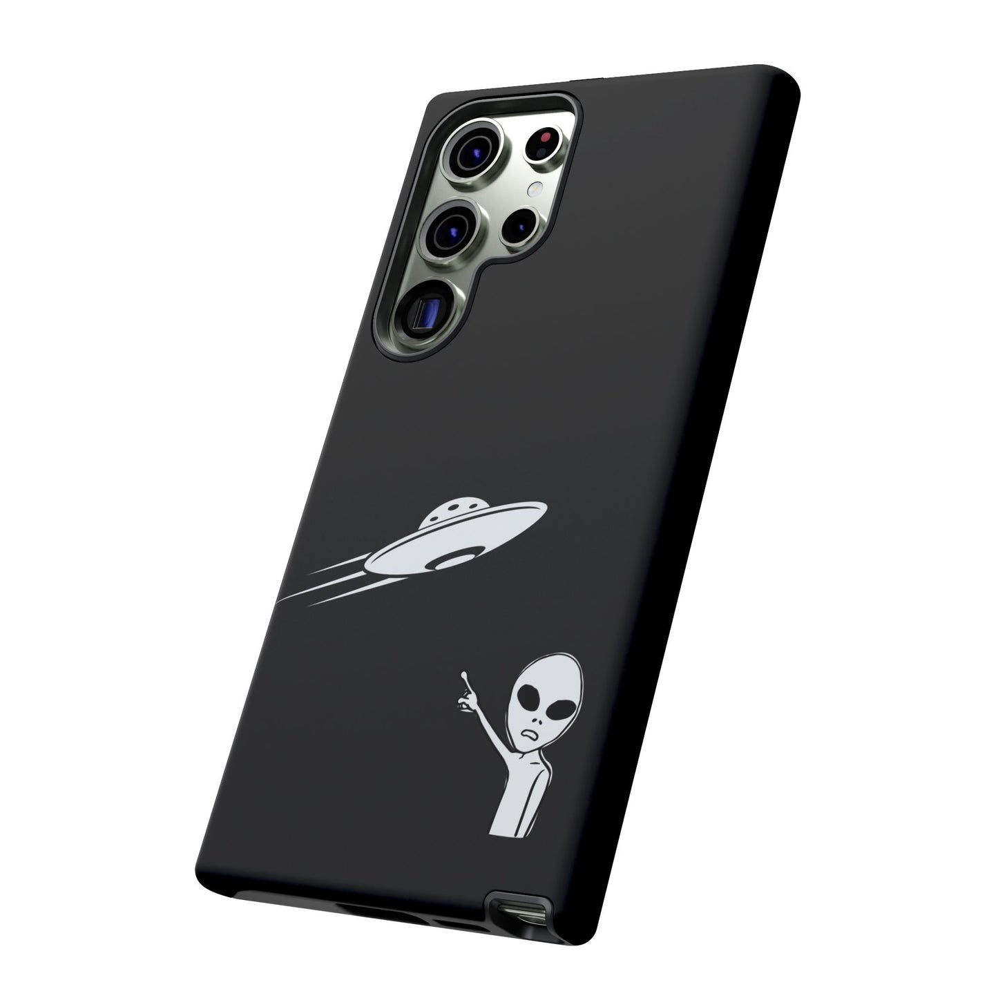 Alien UFO Phone Case, Supernatural Space Design, Sci Fi Aesthetic iPhone Samsung Pixel Cover