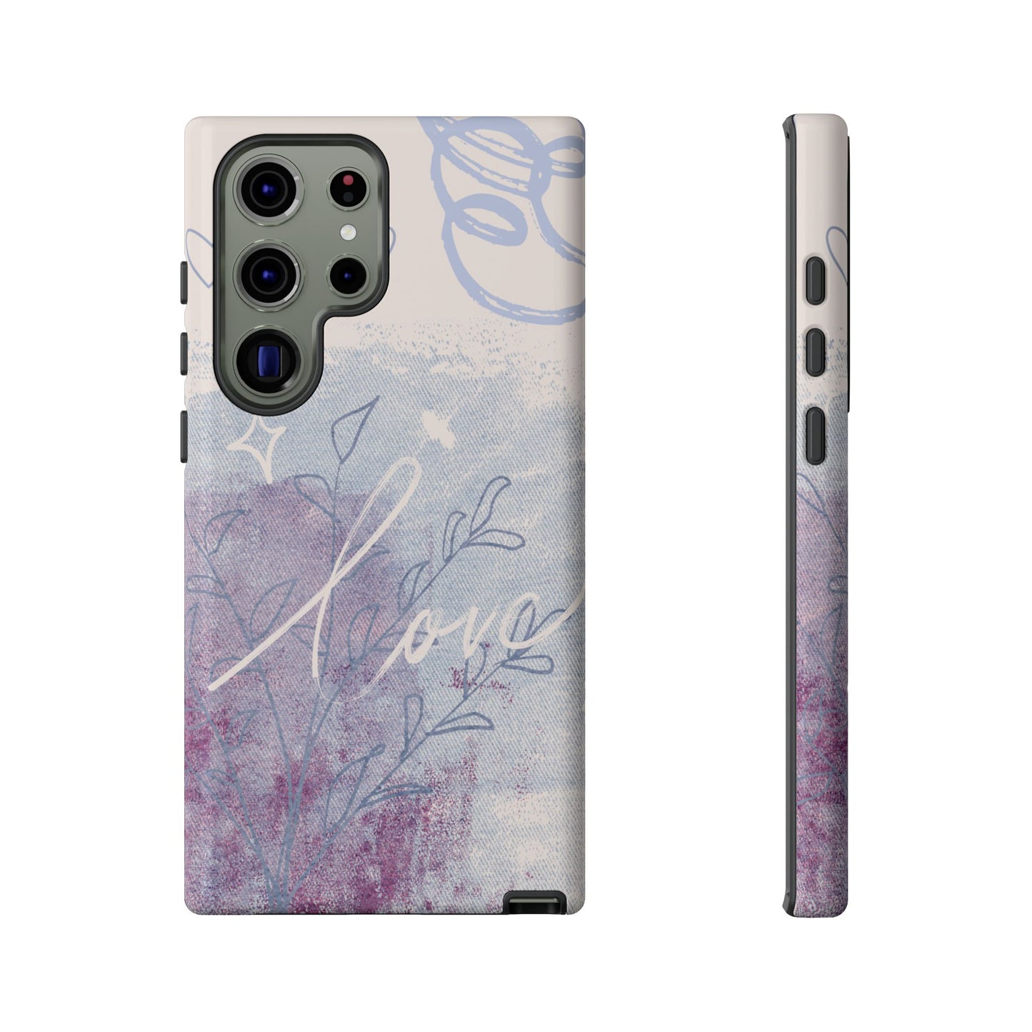 Love Pastel Abstract Phone Case: iPhone, Pixel, Galaxy