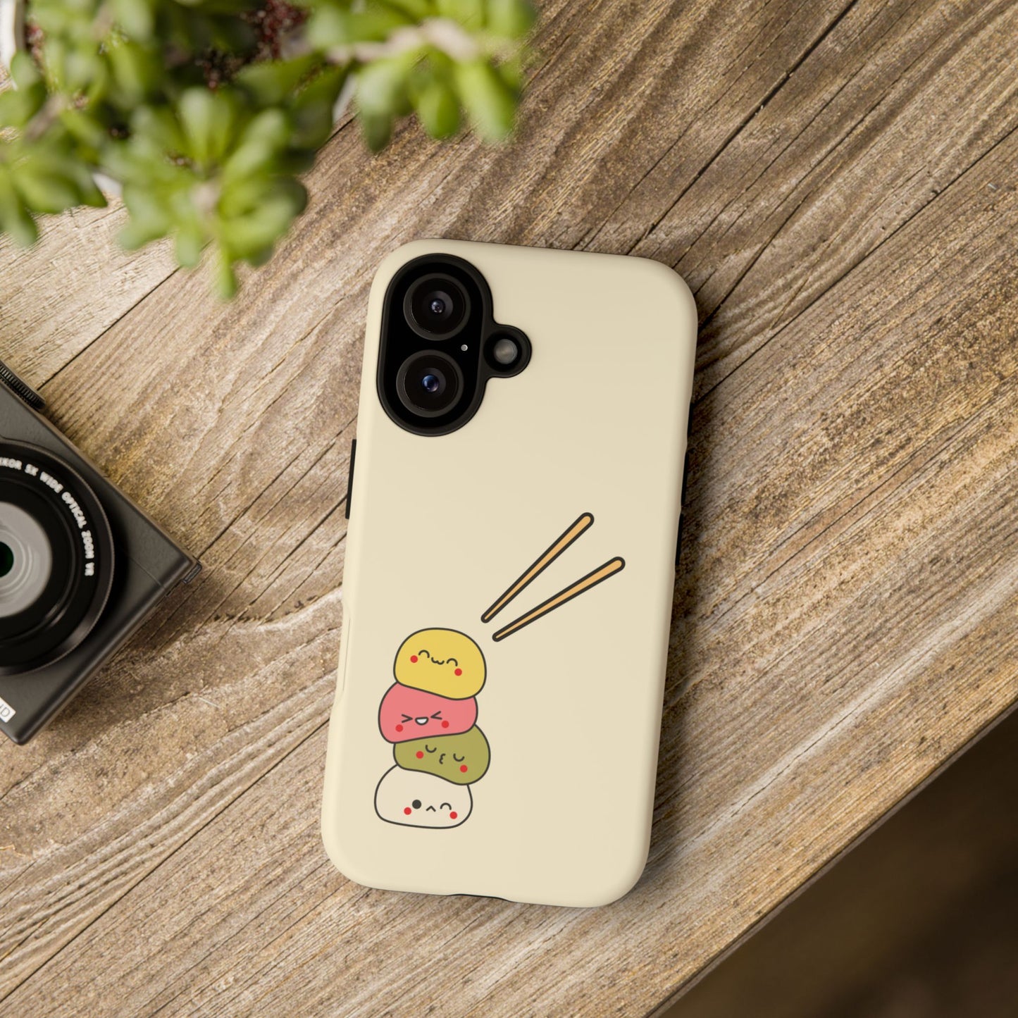 Cute Kawaii Snack Phone Case: iPhone 16–17, Galaxy S23–26, Pixel 7–9