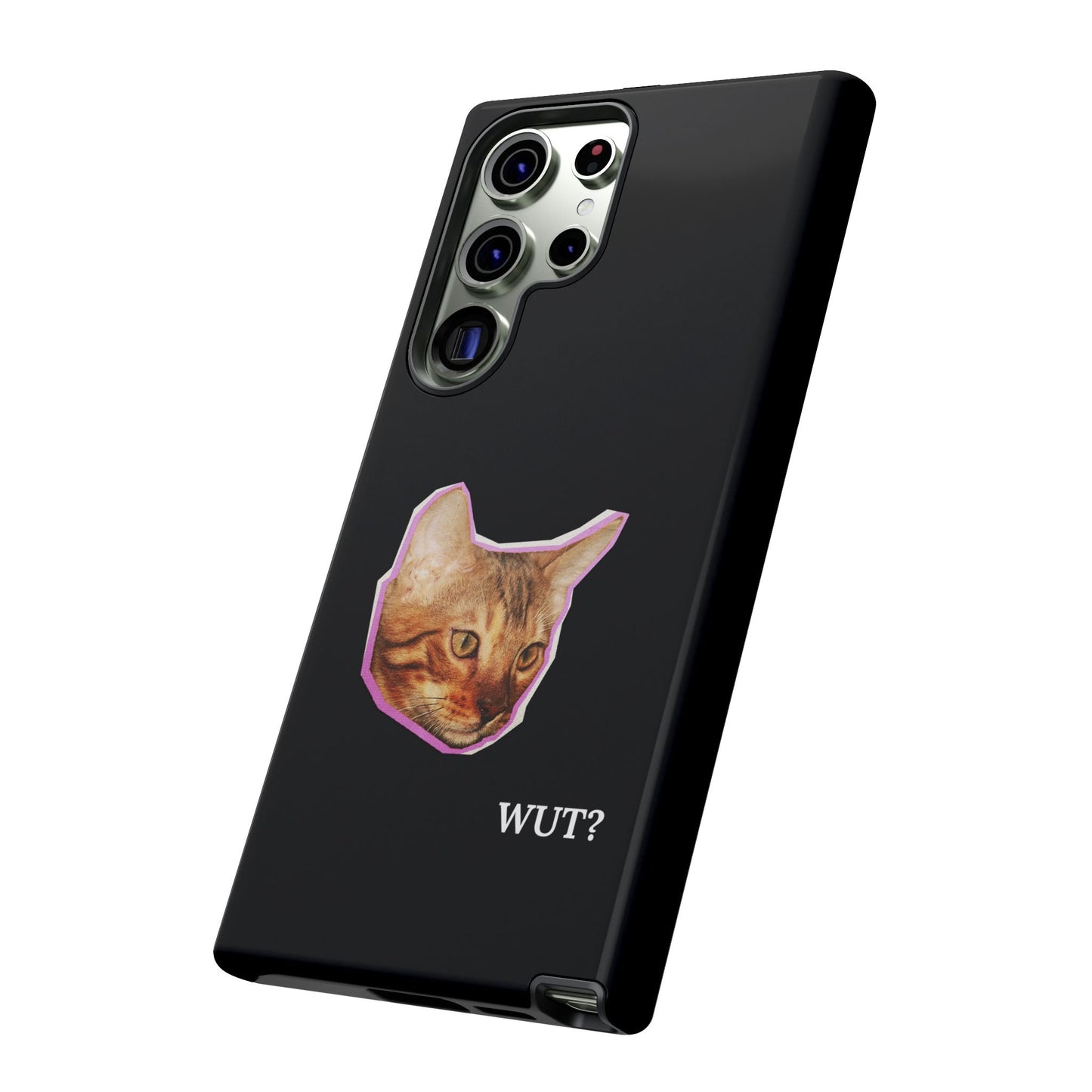 Funny Cat Meme Phone Case - iPhone, Galaxy, Pixel