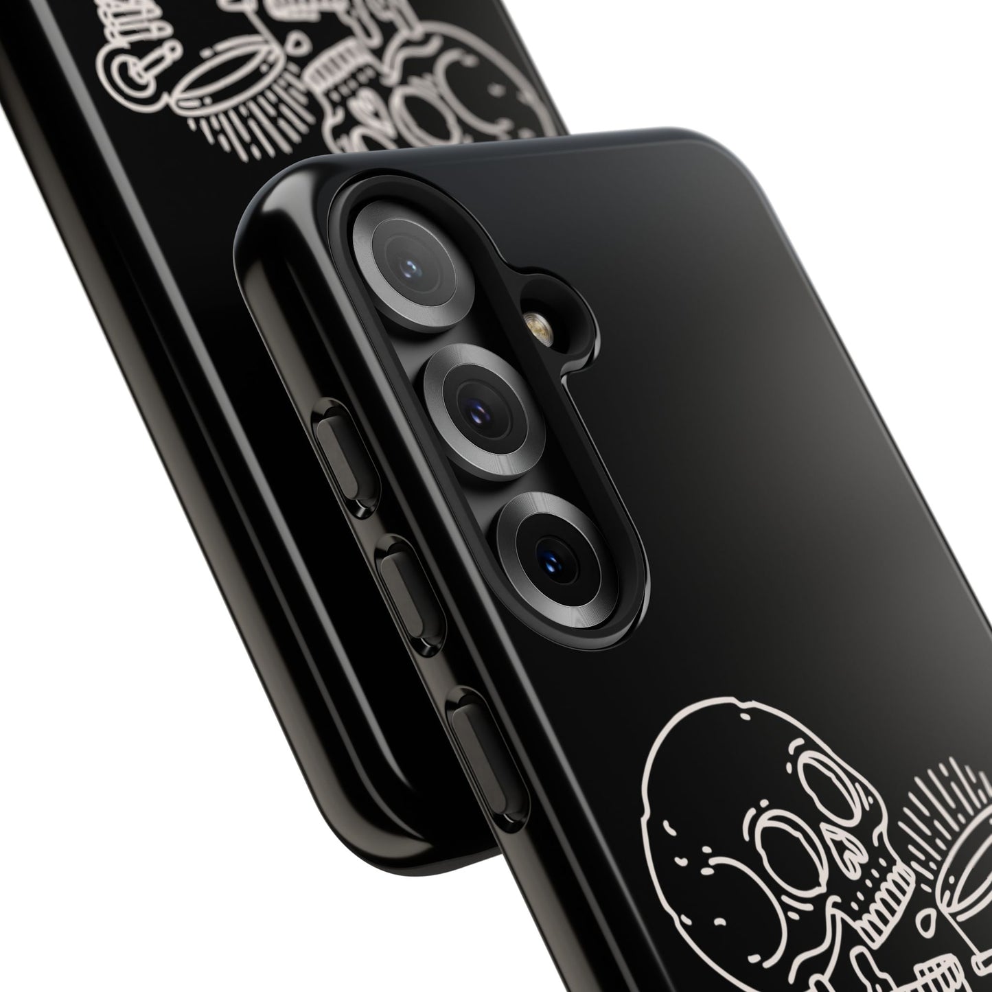 Skull Coffee Phone Case Gothic iPhone, Samsung,!Pixel