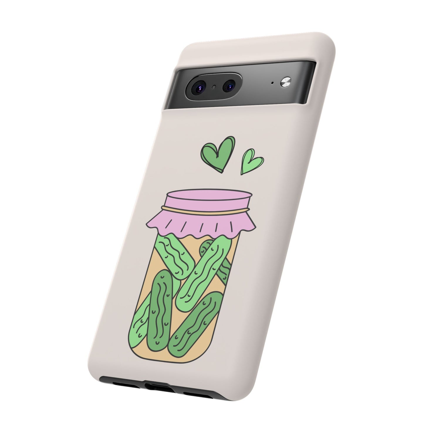 Pickle Jar Phone Case: iPhone, Pixel and Galaxy