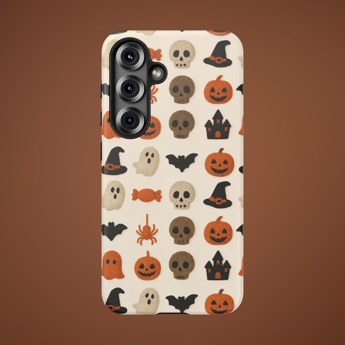 Spooky Pattern Cover-  iPhone Samsung Pixel Case