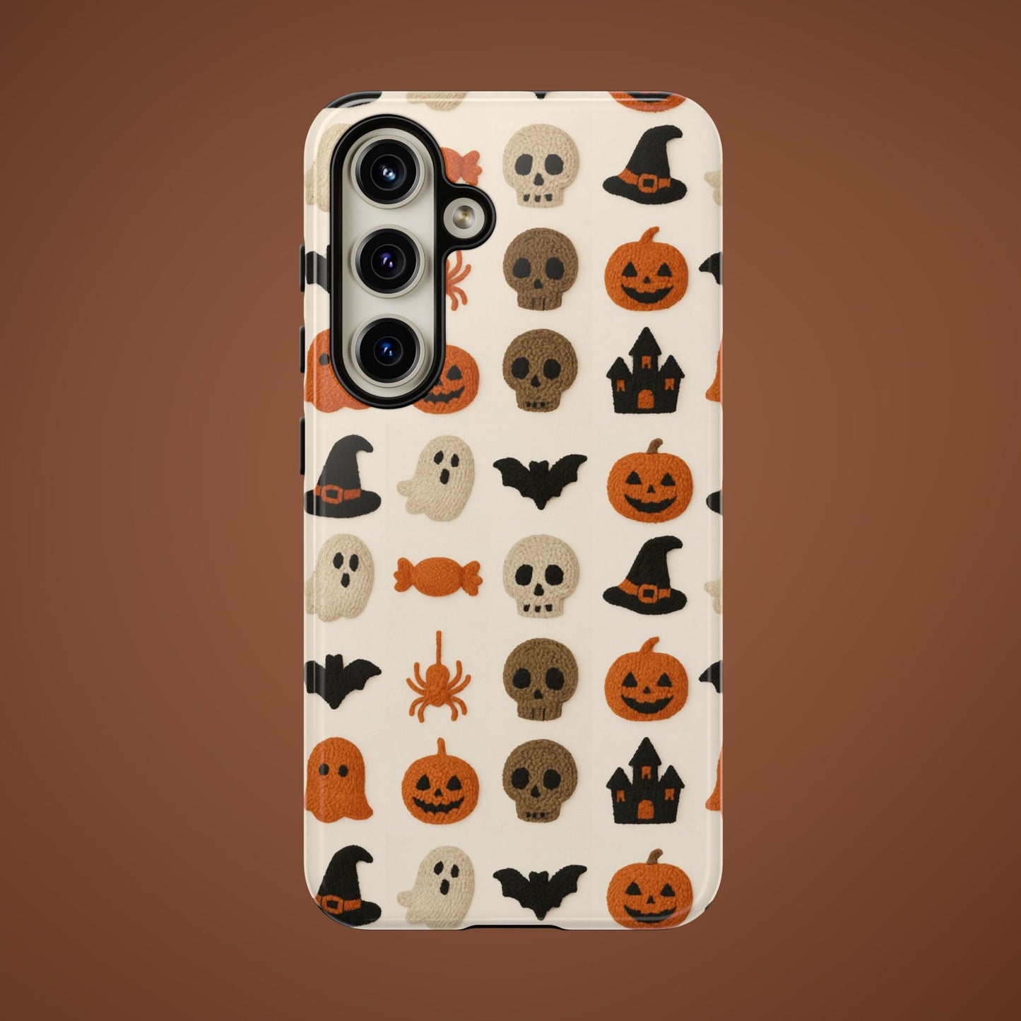 Spooky Pattern Cover-  iPhone Samsung Pixel Case