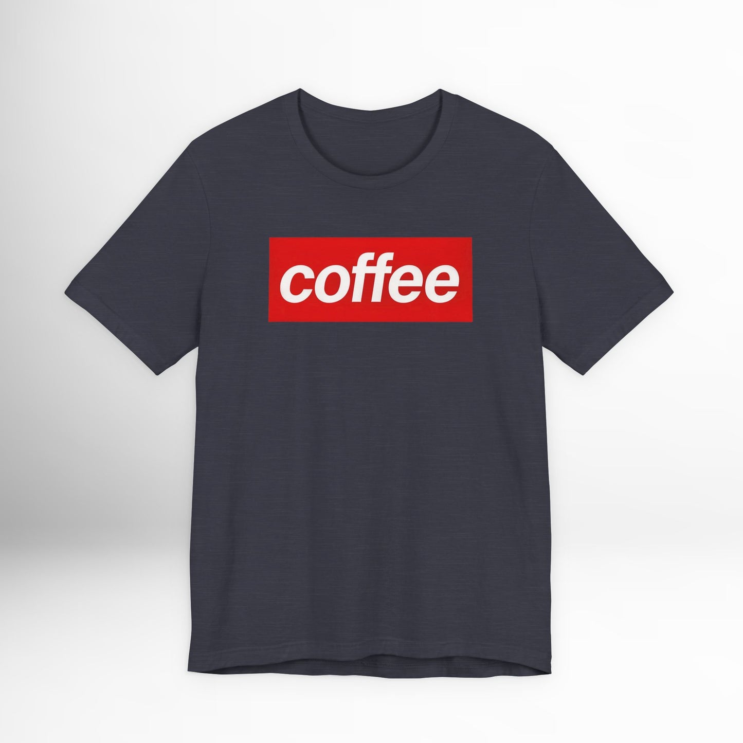 Coffee T-Shirt Minimalist Coffee Lover Graphic Tee, Funny Barista Shirt, Streetwear Style Coffee Gift