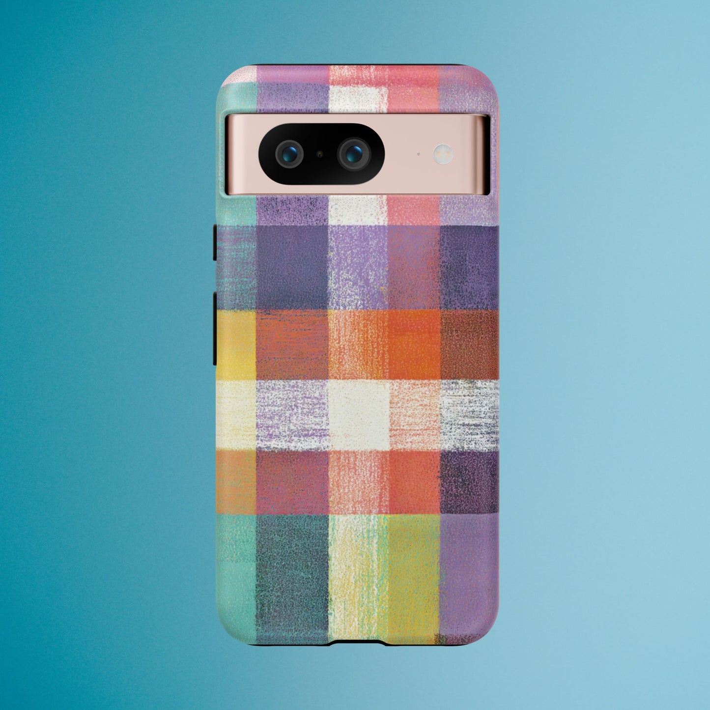 Colorful Plaid Phone Case - iPhone, Galaxy and Pixel Models