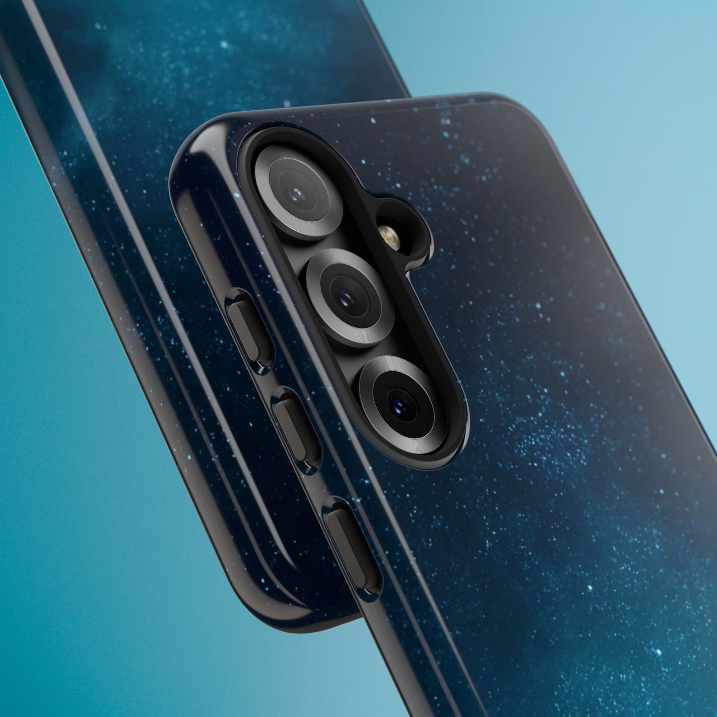 Dark Starry Night Phone Case - Winter Theme Phone Cover for iPhone, Pixel and Samsung Galaxy Models