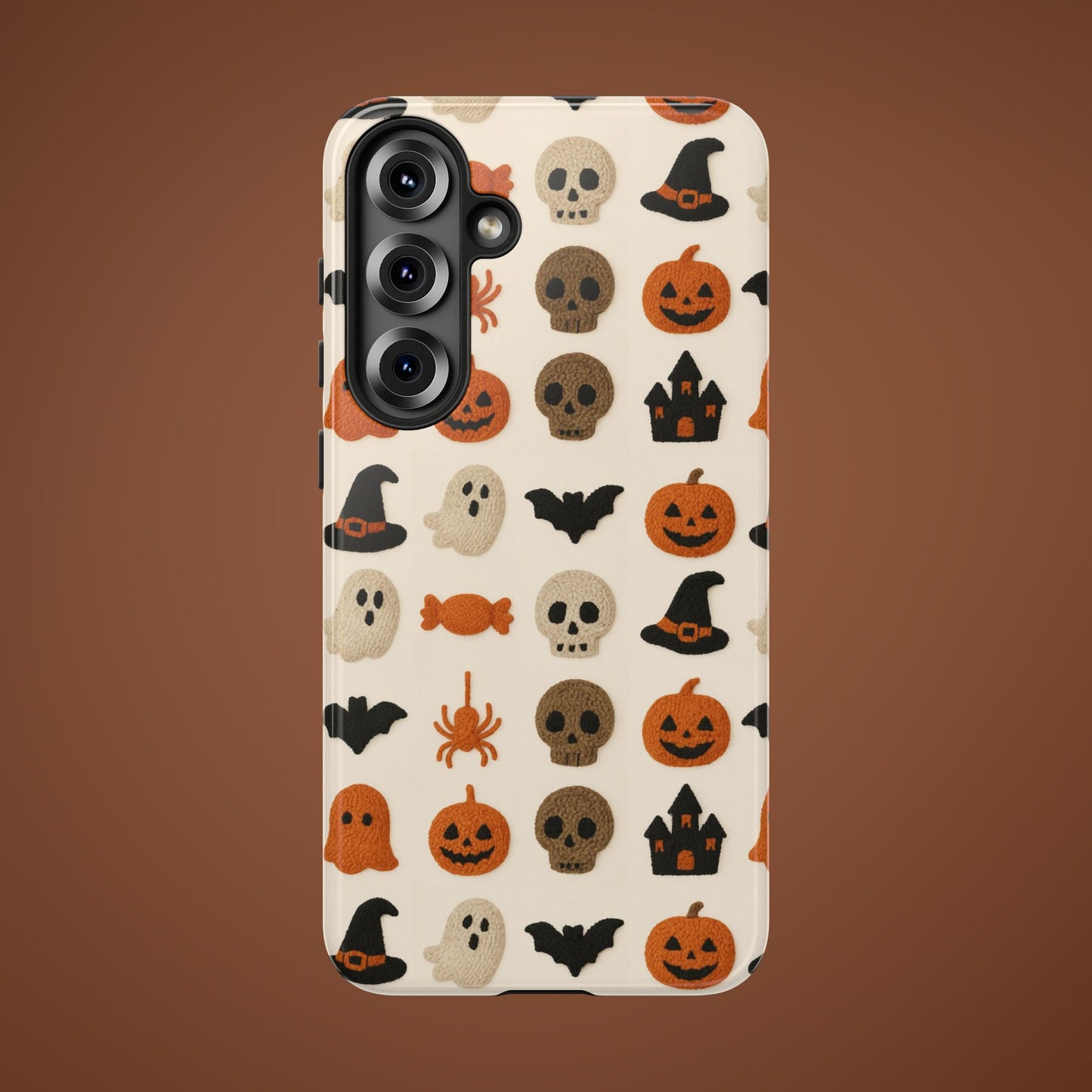Spooky Pattern Cover-  iPhone Samsung Pixel Case